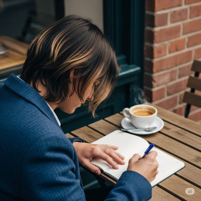 日本の文房具店の棚に並ぶ、多種多様で高機能なシャープペンシルやカラーペン